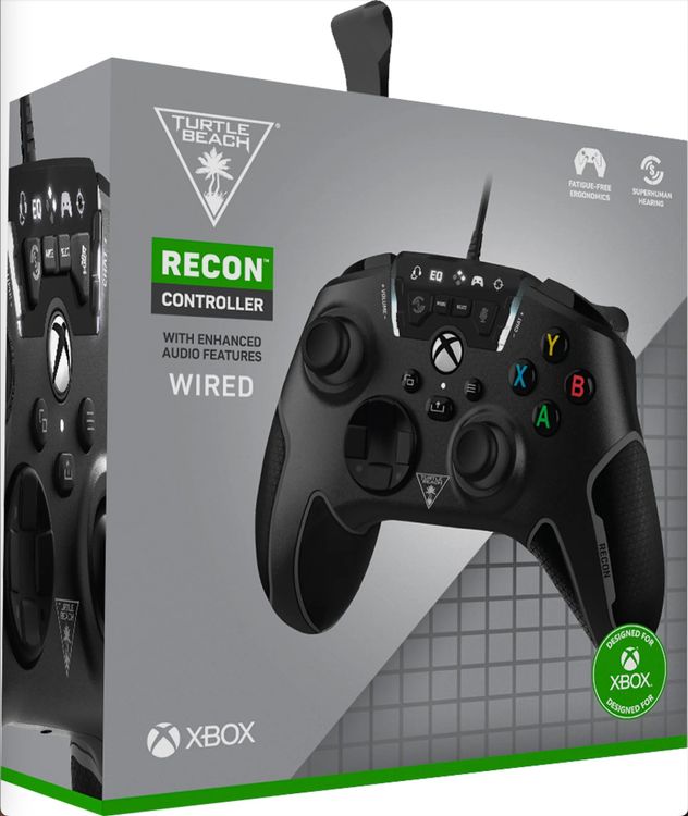Turtle Beach Recon Controller Schwarz (Neu und originalverpackt) in ...