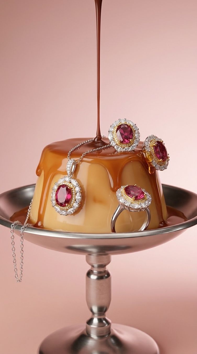 Sonstiger Schmuck: Ensemble de bijoux Rubis – Neu und originalverpackt aus St-Maurice von Sandrinette123 2
