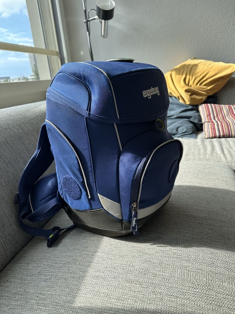 Ergobag Borse & Zaini: Ergobag Schulthek Set in Dunkelblau, gut erhalten – Usato da Zürich venduto da gra_v88z 2