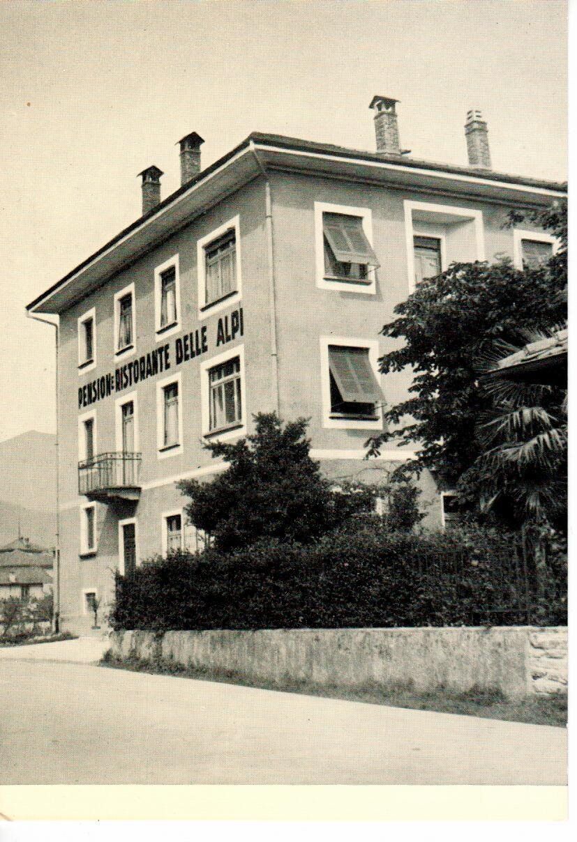 Cartoline postali: Ristorante Delle Alpi Locarno – Usato da Wolhusen venduto da Curver9