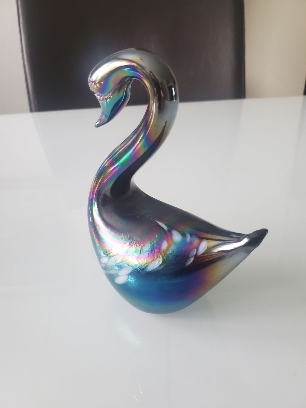Tutte le decorazioni: Deko Schwan aus Glas mit schimmernden Farben – Usato da Frauenfeld venduto da BeneFull 2