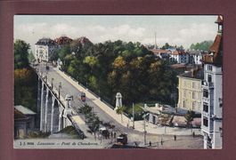 LAUSANNE - Pont Chaudron - Tram