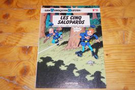 LES TUNIQUES BLEUES       °°°°°  LES CINQ SALOPARDS   °°°°°
