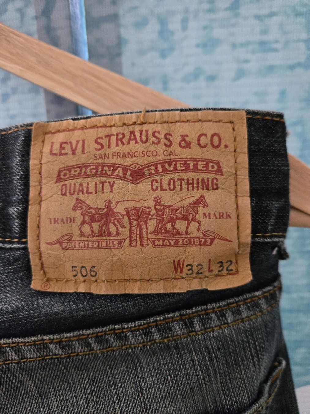 Levi's Jeans: Levis 506 taille 32/32 Top! – Gebraucht aus La Chaux-de-Fonds von tuoro25 4