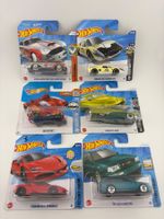 6 Hot Wheels Ferrari SF90, Aston Martin, Porsche Mix 22