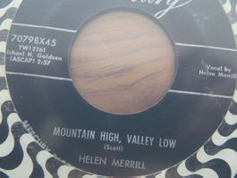 Helen Merrill Schallplatte "Mountain High, Valley Low"🎵🎶📻