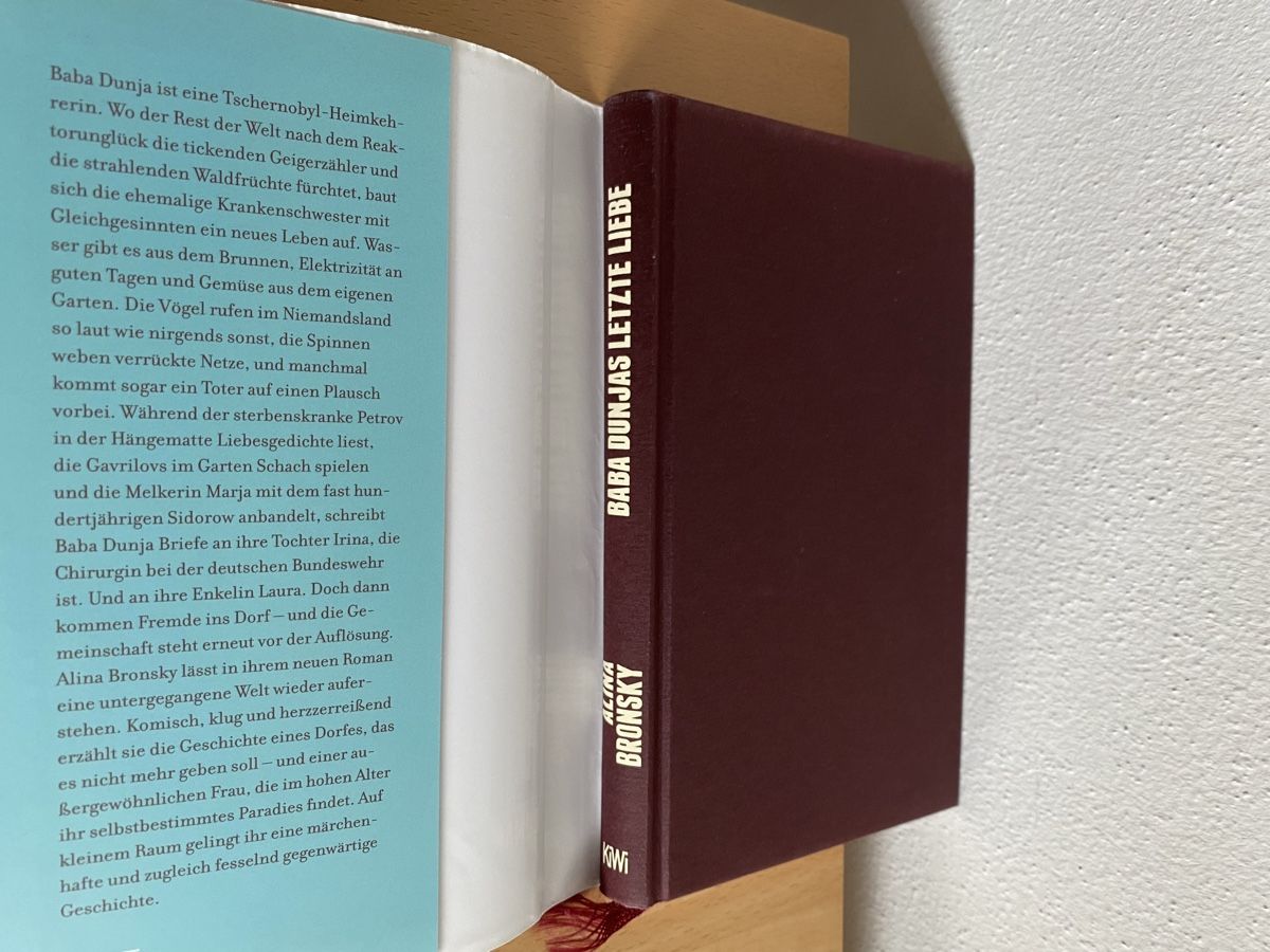 Libri: Baba Dunjas letzte Liebe - Alina Bronsky – Usato da Schwarzenburg venduto da Michellu 4
