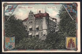 Grusskarten-AK Oldenburg / O., Neues Pal