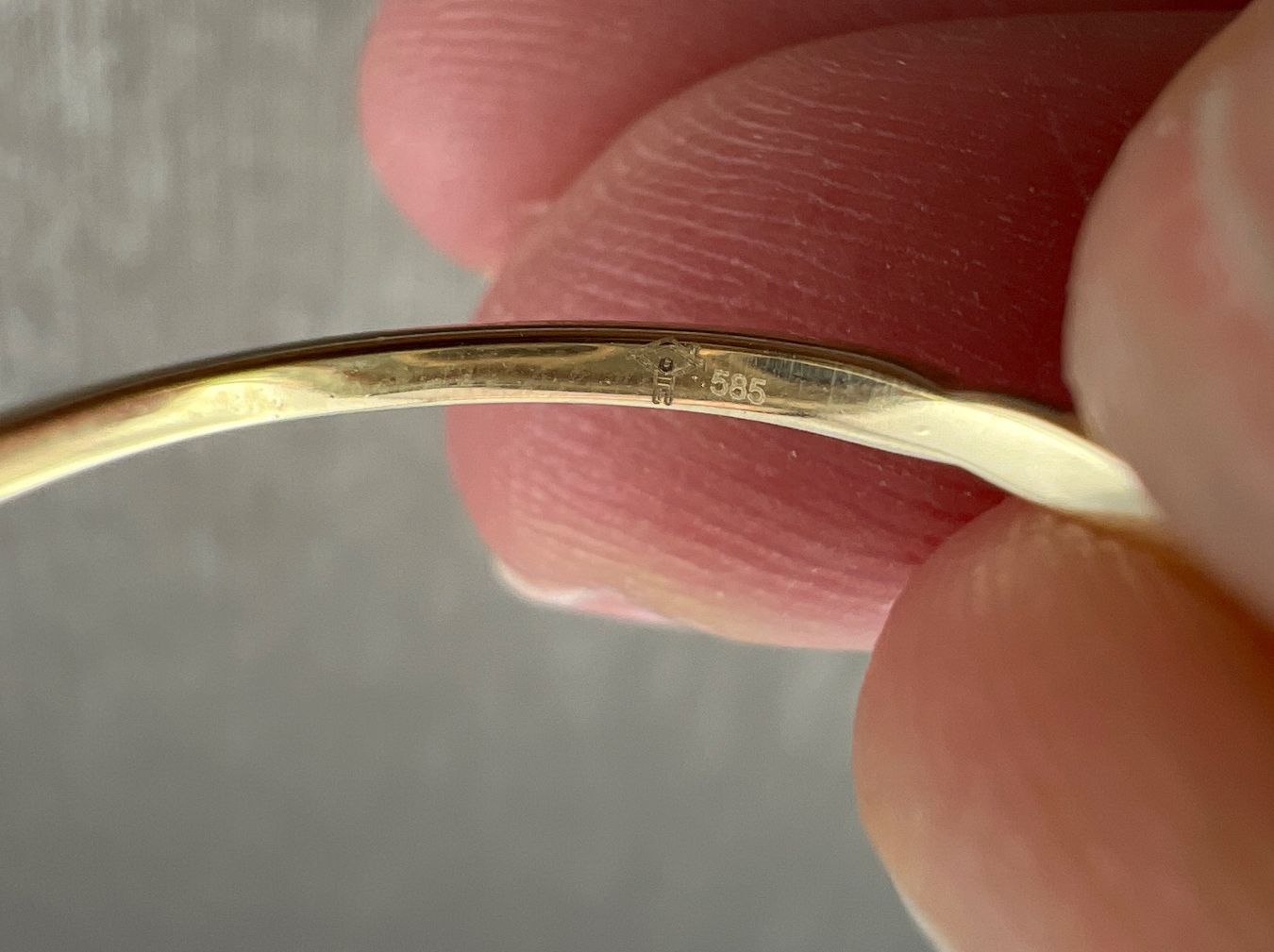 Bagues: Ring 585 Gold – D'occasion à Niederuzwil par leo_8857 1