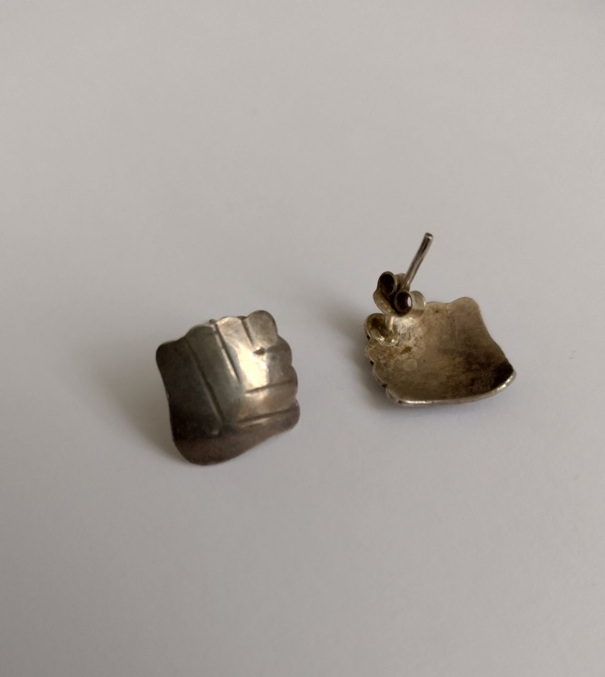 Orecchini pendenti & Orecchini a lobo: QUADRATISCH OHRRINGE SILBER 925 – Usato da Romanshorn venduto da Glitzer-Paradies 1