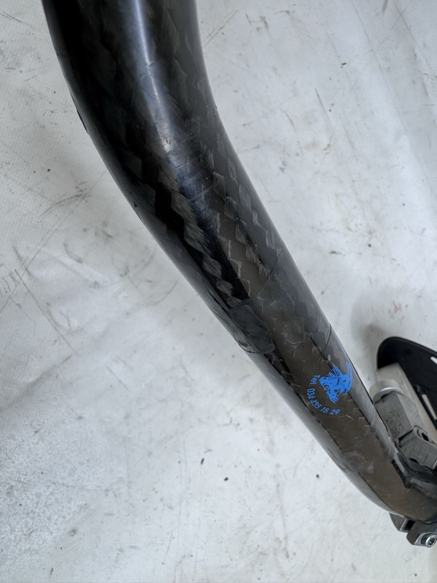 Tutti i ricambio per moto: Lenker (Carbon-Optik) inkl. Handguards & Griffe #153 – Usato da Koppigen venduto da Lulu991 2
