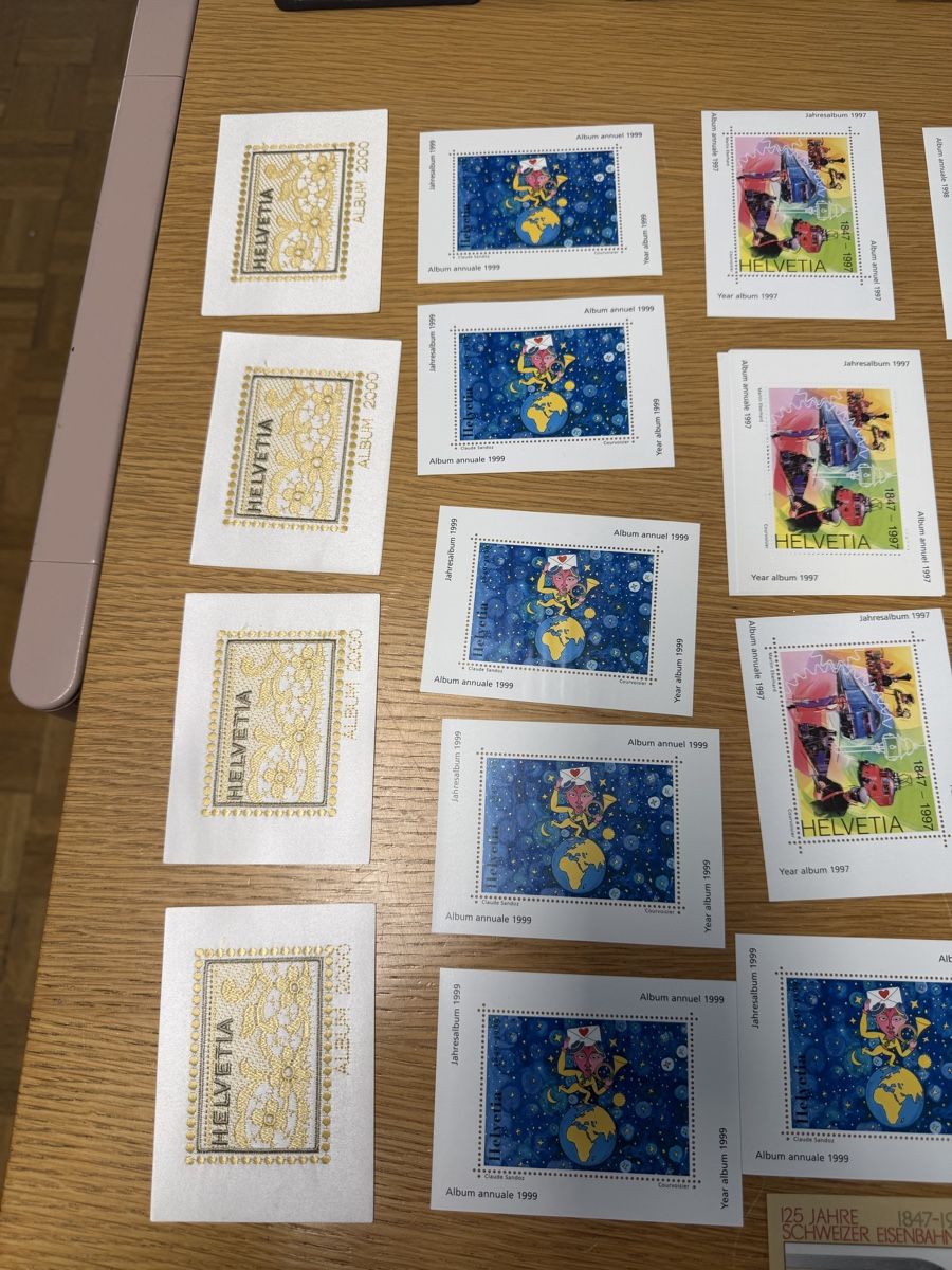 Tous les timbres: 26 Vignetten Schweiz – D'occasion à Murgenthal par Tina_4055