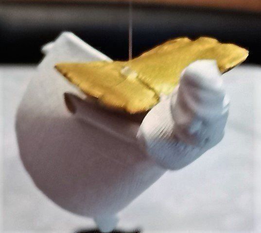 Statuette: Schutzengel aus Keramik – Nuovo e nell'imballaggio originale da Lutzenberg venduto da Pinschi01 2