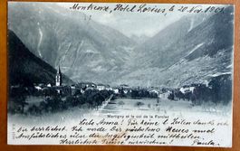 Martigny & Col de la Forclaz 1901