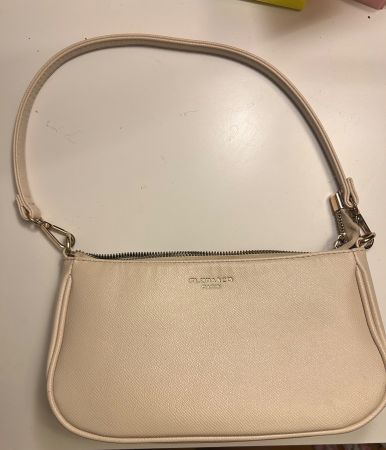 Handtasche Flora & Co Paris beige in gutem Zustand