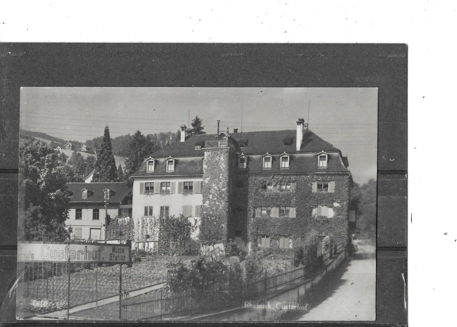 Cartoline postali: SG Rheineck 1923 Custerhof – Usato da Schocherswil venduto da Wilare