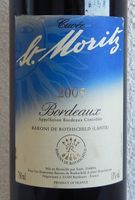 1Fl. St. Moritz Cuvée 2005 Lafite    Barons de Rothschild