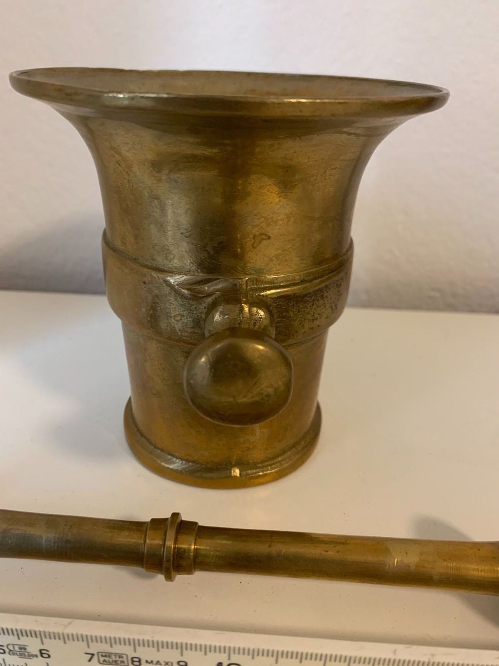 Sonstiges für das Kochen & Backen: Mörser aus massivem Messing aus Sammlung (2) – Neu (gemäss Beschreibung) aus Landquart von interesse63 3