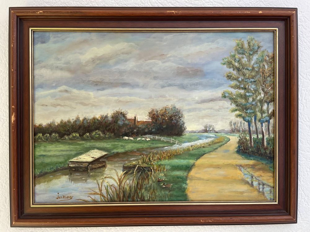 Ölgemälde sign. Jan Meer (Gebraucht) in Plasselb für CHF 35 – mit ...