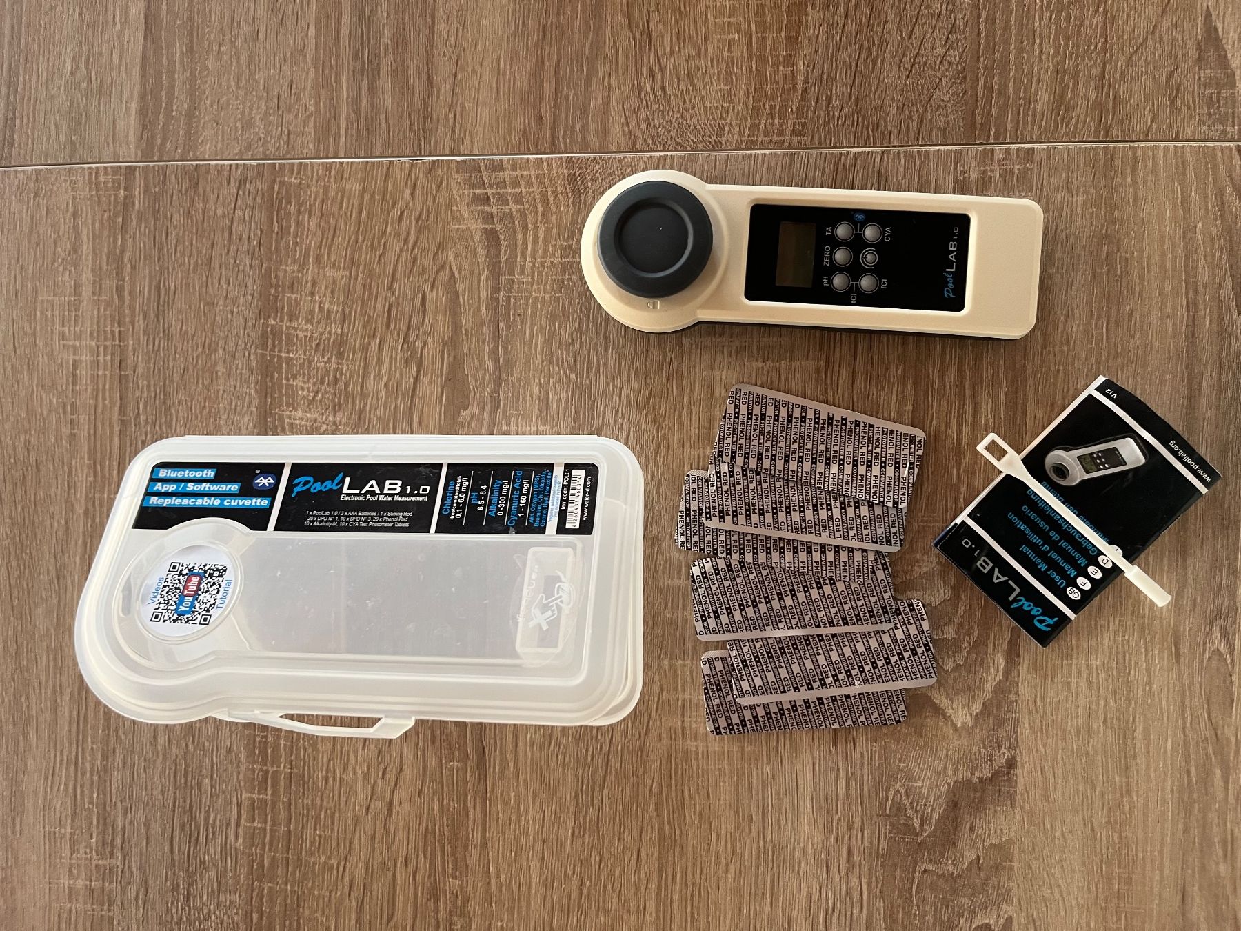 Misurare: PoolLab 1.0 Photometer inkl. PH Tabletten – Usato da Vaulion venduto da mryx
