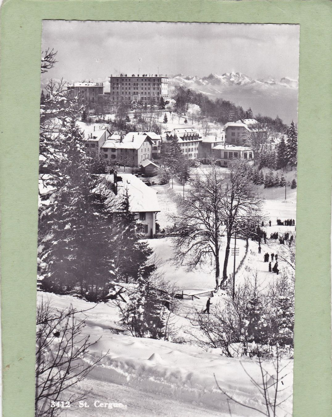 Ansichtskarten: St. Cergue 1963 – Gebraucht aus Herisau von Lisegrat2008