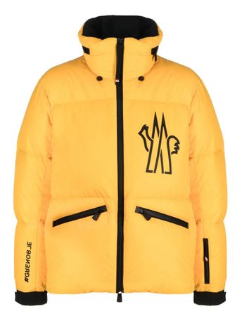MONCLER GRENOBLE Jacke Daunenjacke Verdons in GELB ...
