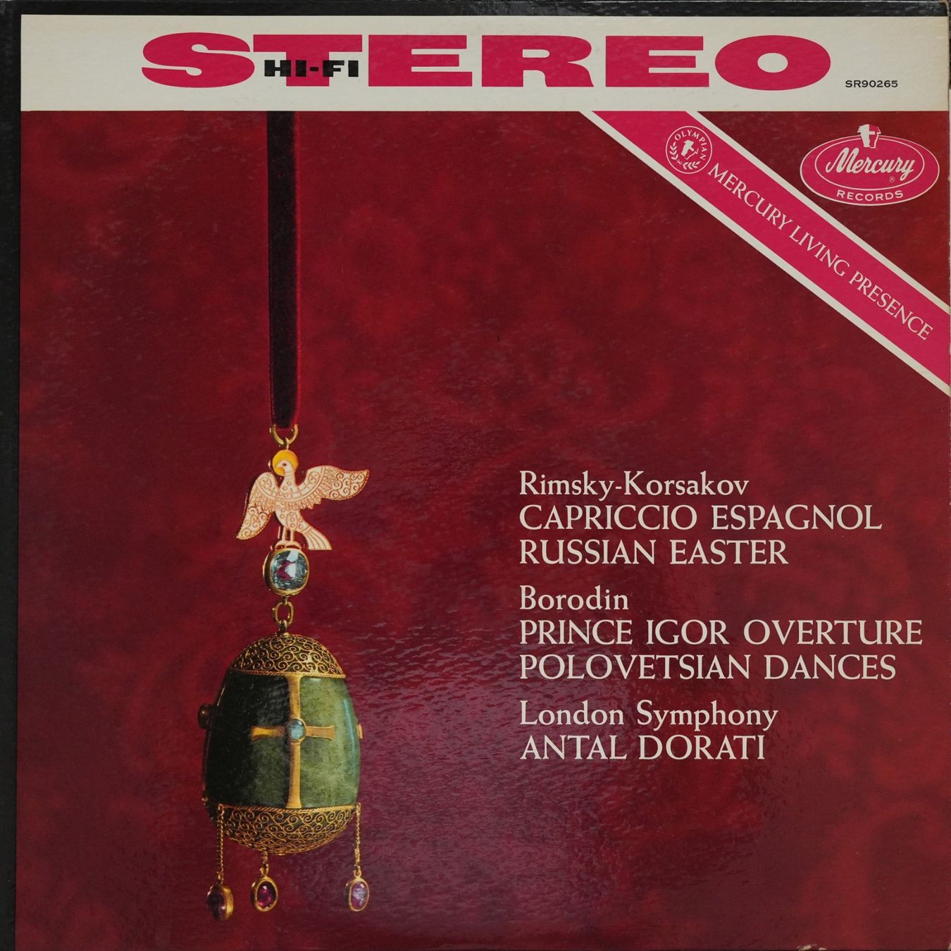 Schallplatten: Mercury SR 90265 / Capriccio Espagnol / Russian Easter – Gebraucht aus Brunnen von Techfreak1