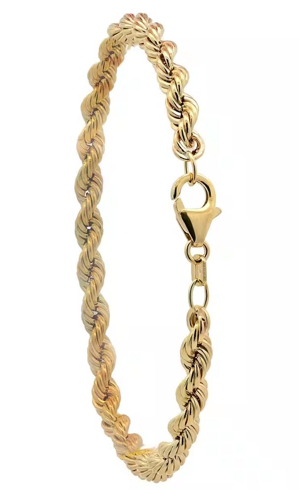 Bracciali & Braccialetti: 3,3mm Gold Armband – Nuovo e nell'imballaggio originale da Hemmental venduto da Goldwelt2 2