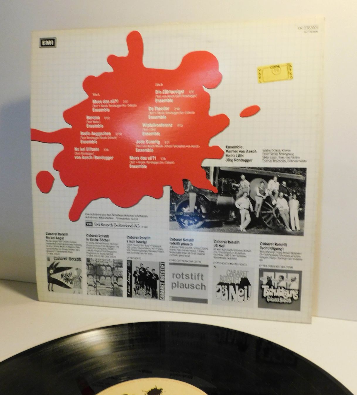Dischi in vinile: Lp Schallplatte Cabaret Rotstift - 1985 – Usato da Sursee venduto da 76 1