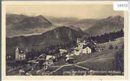 Rigi-Kaltbad mit Berneralpen