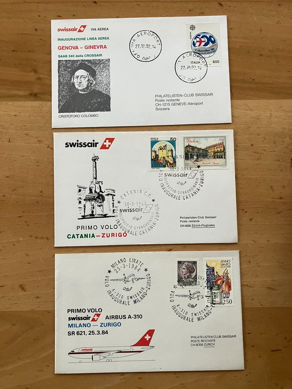 Tutti i francobolli: Italien, 55 Belege, Briefe, alte FDC, Postkarten, Ansichtsk – Usato da Näfels venduto da cff2202 8