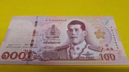 Seltene 100 Baht Note aus Thailand, Top  Sammler!