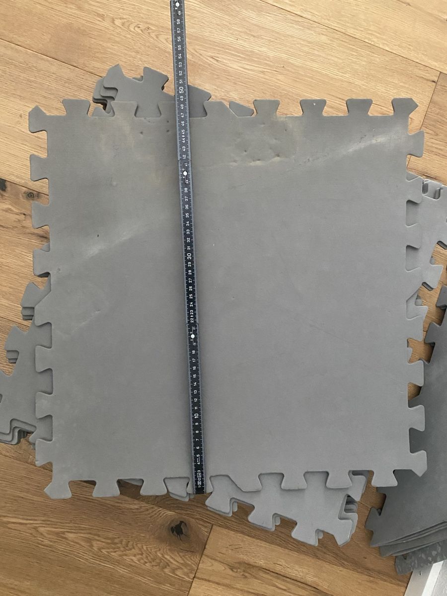 Tappetini fitness: Pool Unterlagsmatten grau 50x50x0,5 cm – Usato da Berg TG venduto da dadukeschlufi 1