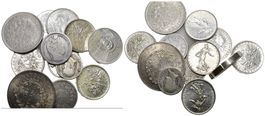 Frankreich Lot Silber