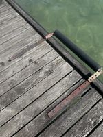Für Boote  Steg rollen