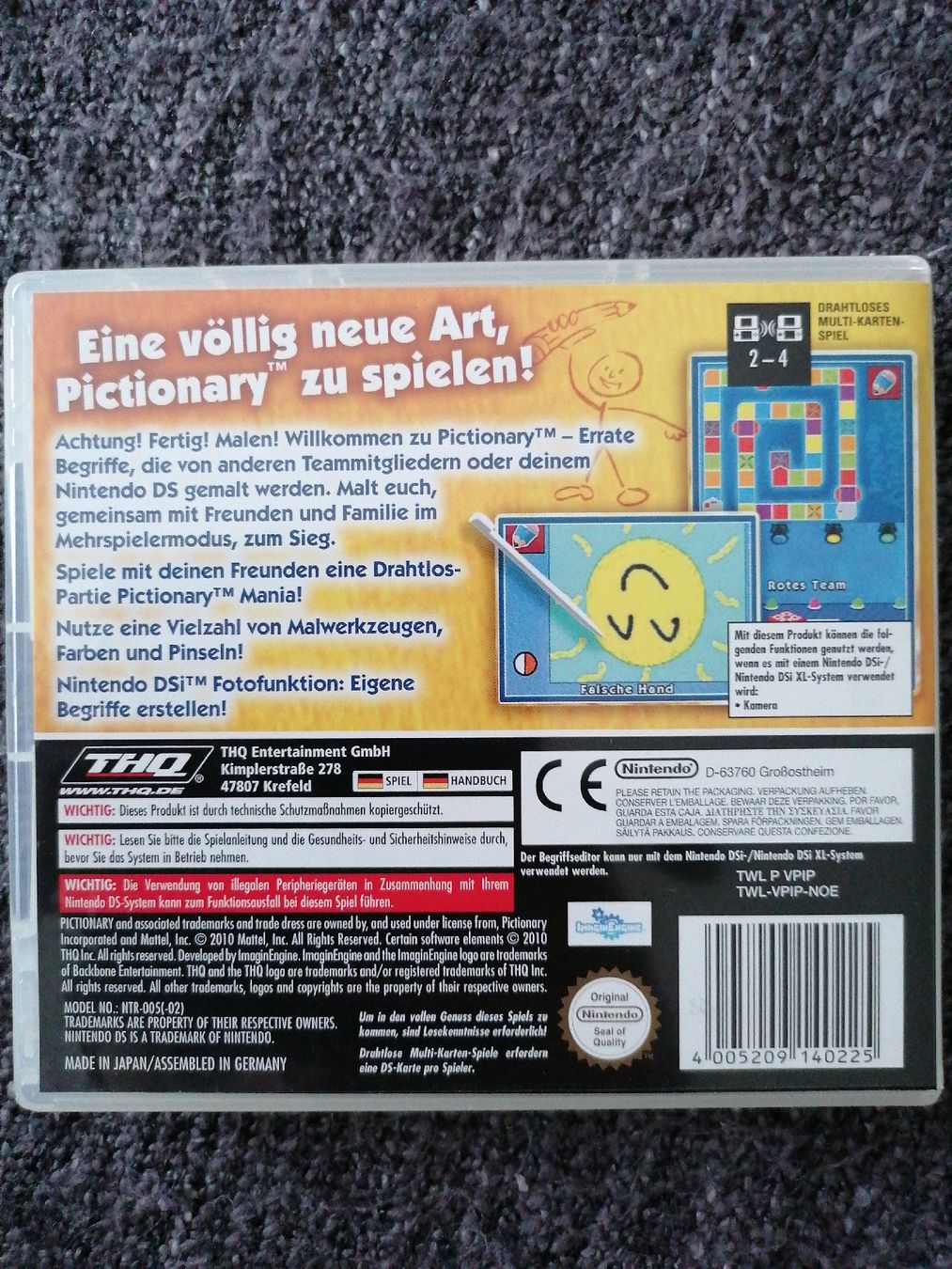 Nintendo Jeux: Pictionary DS Spiel – D'occasion à Dübendorf par an_nk8z 1