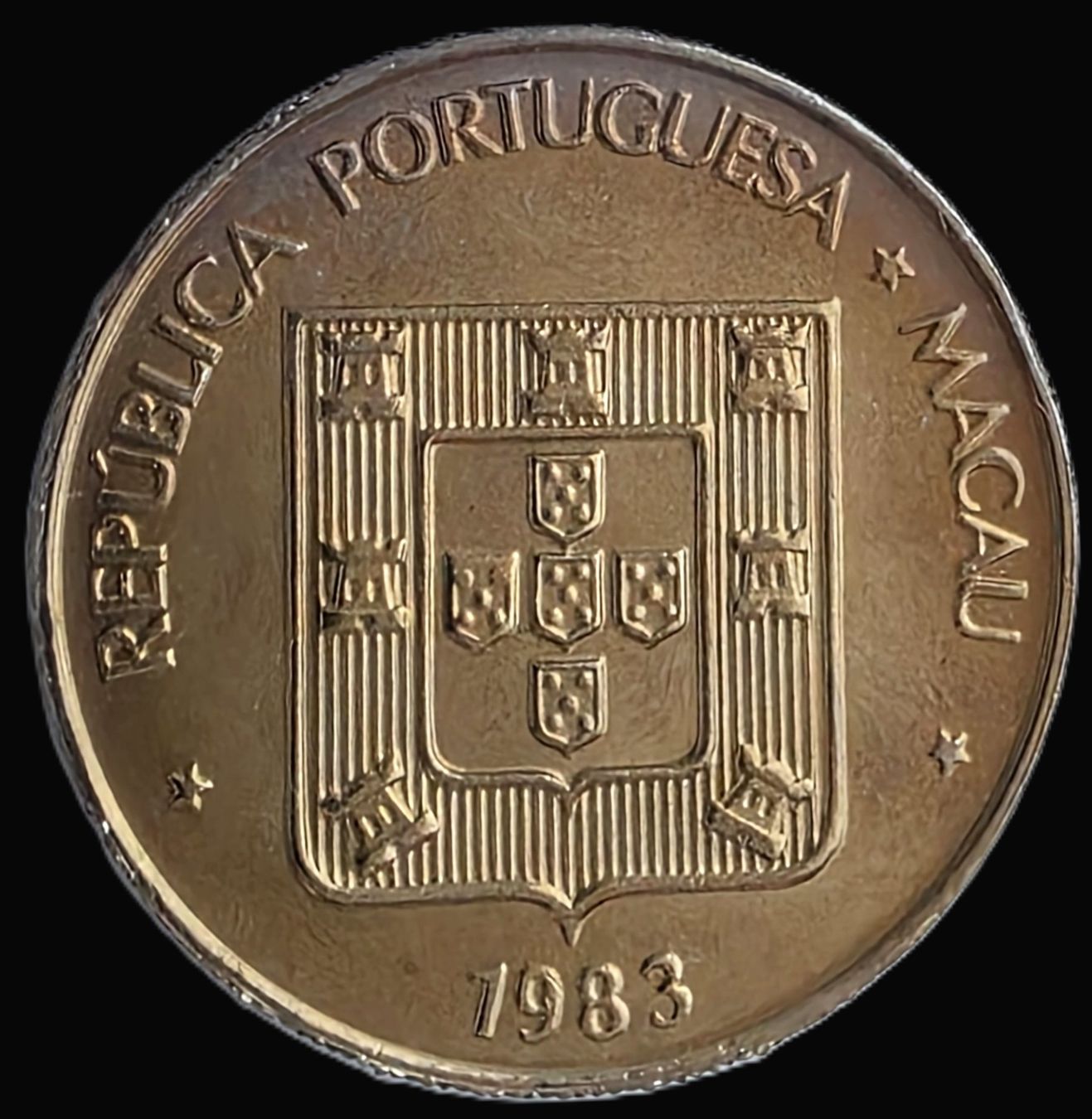 Alle Münzen: MACAO 1 PATACA 1983 – Gebraucht aus winterthur von CoinPassion 1