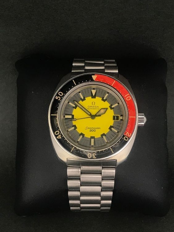 Omega seamaster banana hot sale