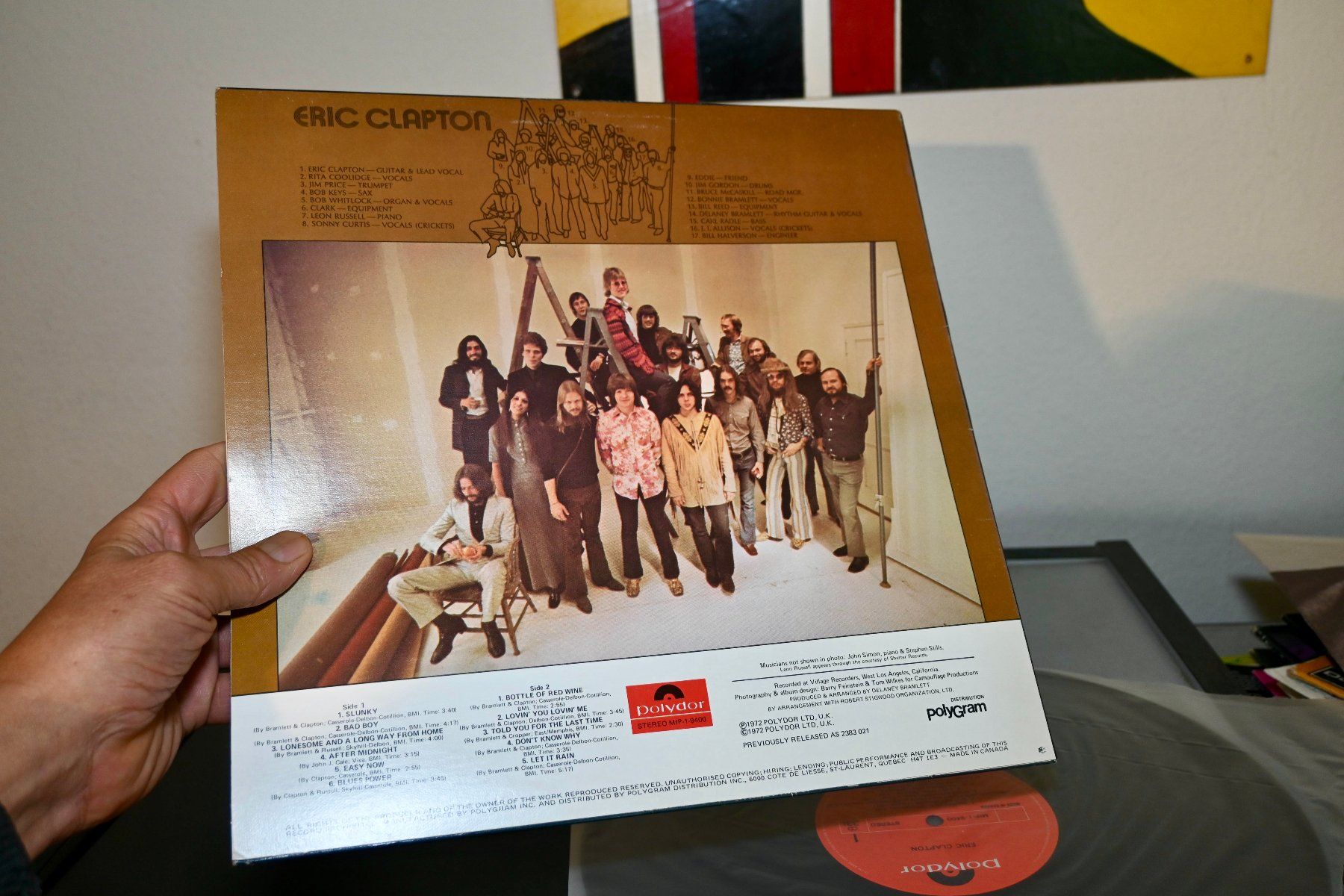Dischi in vinile: Eric Clapton CANADA re-issue VG++/ MINT- top! – Usato da Pfaffhausen venduto da mono_rec 1