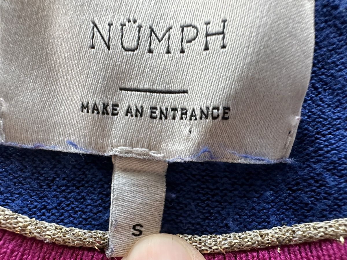 Pullover & Sweatshirts: Damen Pullover NÜMPH blau Grösse S gebraucht – Gebraucht aus Buchs SG von Sunie 2