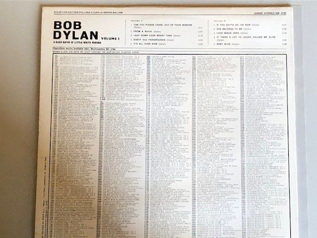 Dischi in vinile: BOB DYLAN – Usato da Aarwangen venduto da Jukebox3 1