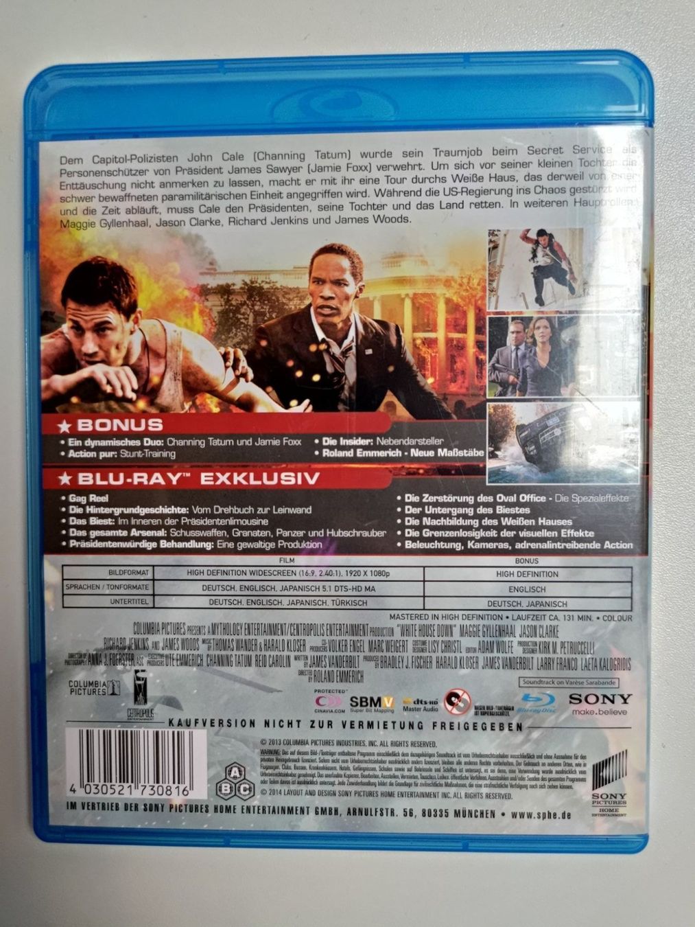 Tutti i DVDs: White House down – Usato da Liestal venduto da Kratzilla 2