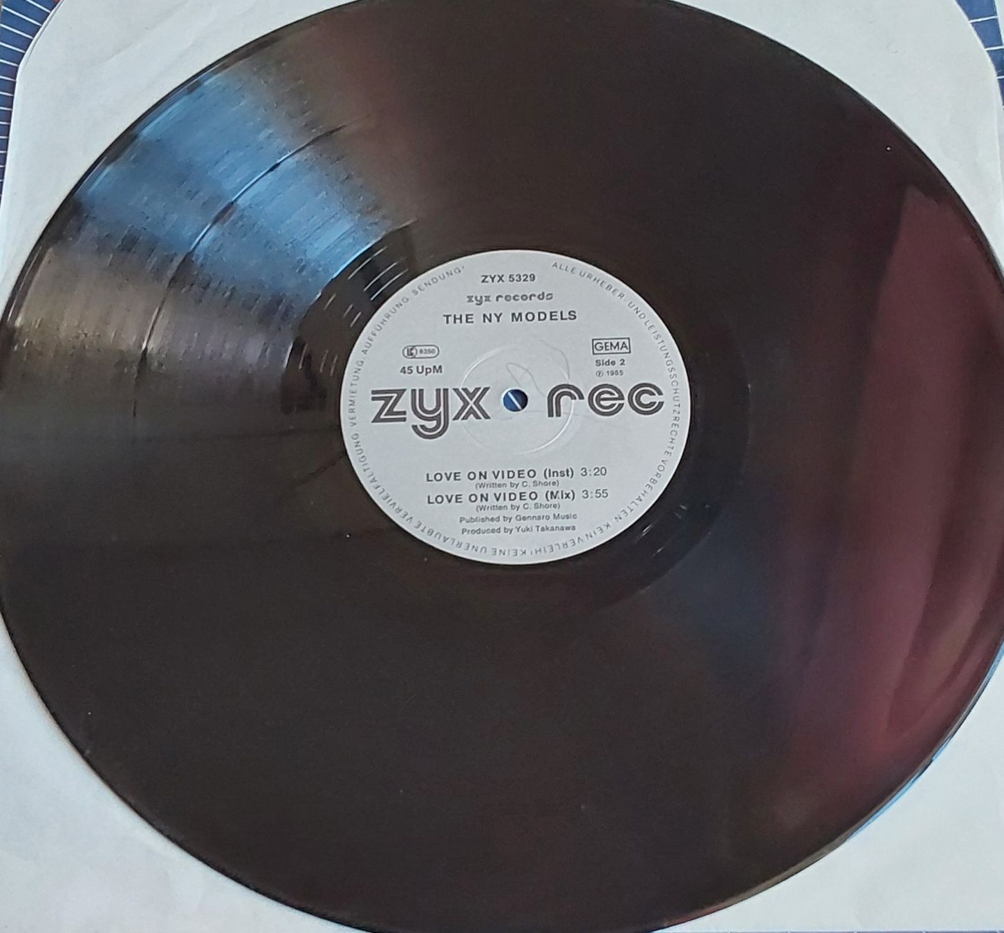 Dischi in vinile: Vinyl Single  - The NY Models  - Germany 85 - NM – Usato da Villeret venduto da Fil11 3