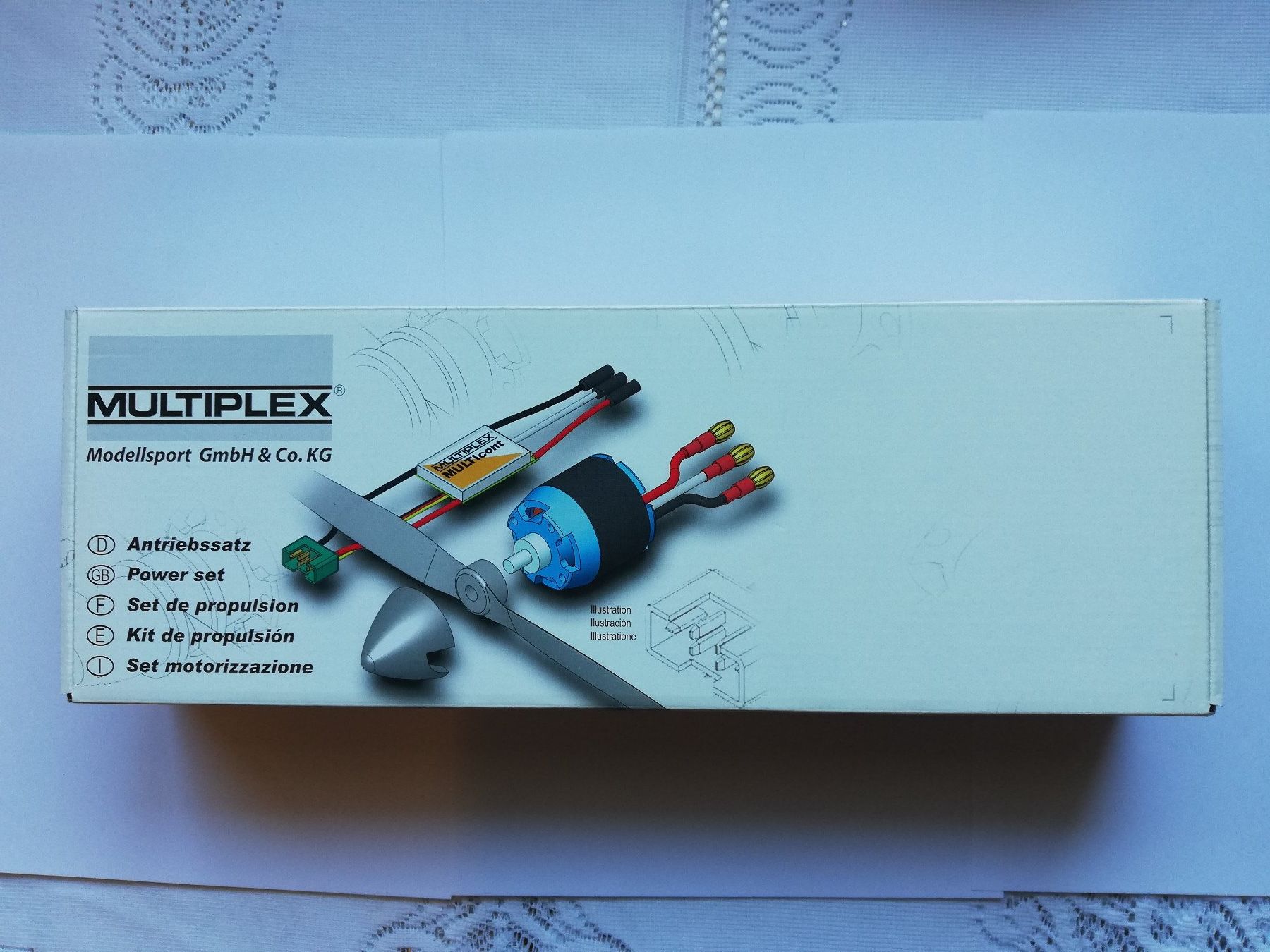 Multiplex Modellismo RC: Multiplex Antriebssatz FunCub – Nuovo e nell'imballaggio originale da Flüh venduto da AMS-Modellbau