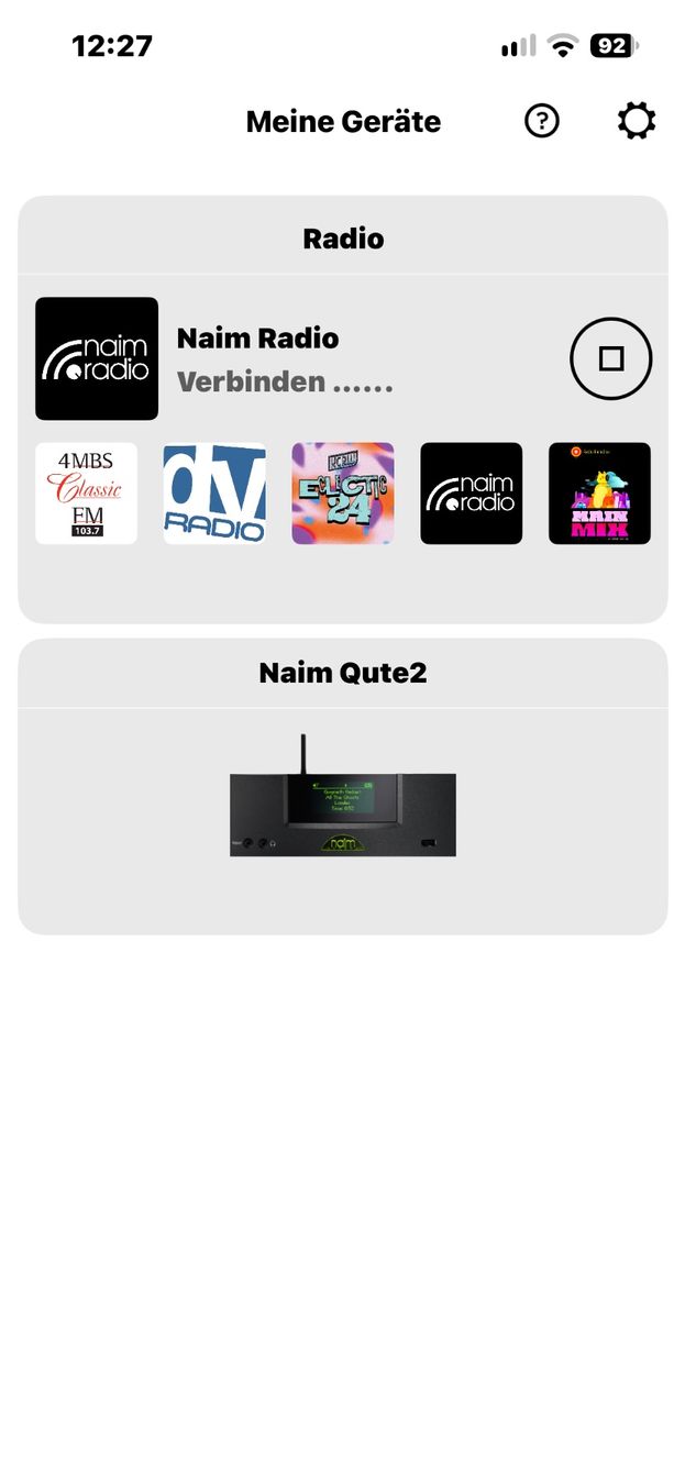 Naim Audio- & Mediensysteme: Naim Qute 2 mit BT – Gebraucht aus Zürich von Seetal05 3