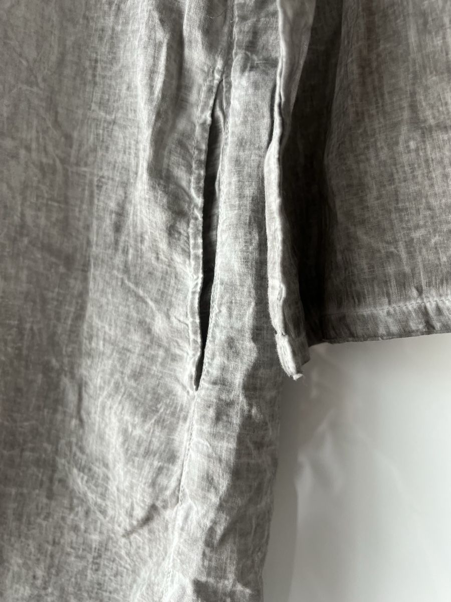 Tuniche: Moshi Tunika Gr. S, grau, neu, leichte Longbluse – Nuovo e nell'imballaggio originale da Langenthal venduto da ivet7 4