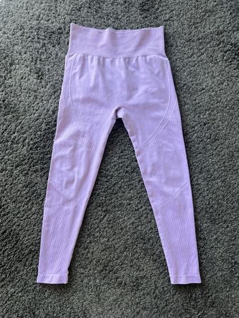 Lila Seamless Leggings Push Up Gr. M