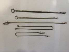 5 Stk Taschenuhr Ketten (22)