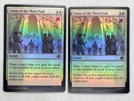 2x Union of the Third Path Foil Karte Magic the Gathering