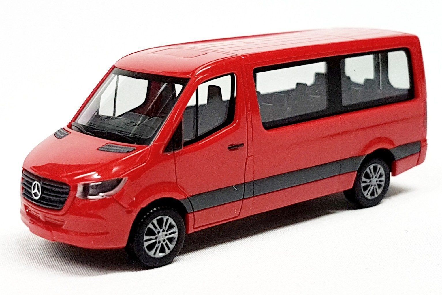 Mercedes-Benz Modellautos: 1:87 MB Sprinter ‘18 Bus, feuerrot – Neu und originalverpackt aus Affoltern am Albis von Modellshop-8910